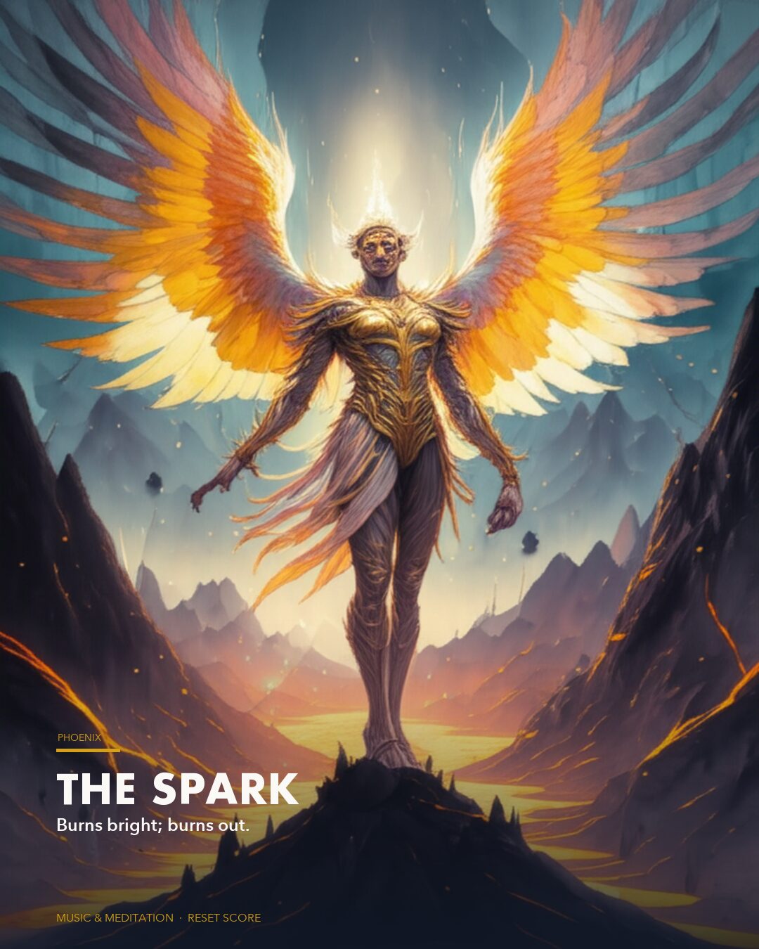 The Spark archetype watercolor illustration