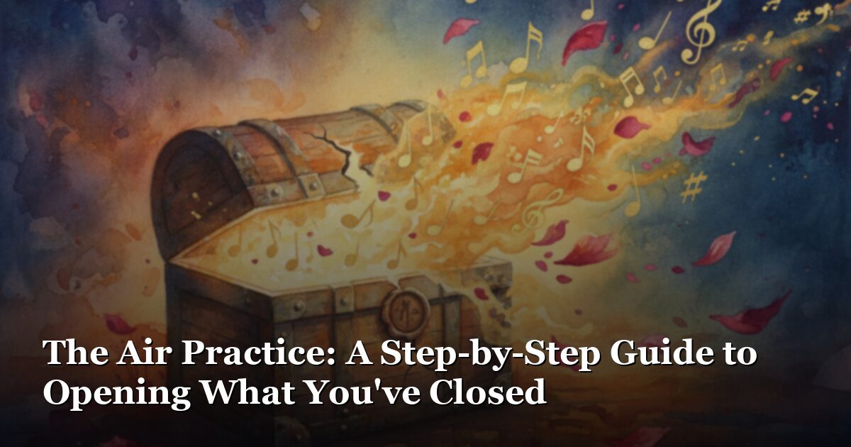 The Air Practice: A Step-by-Step Guide to Opening What You’ve Sealed Shut