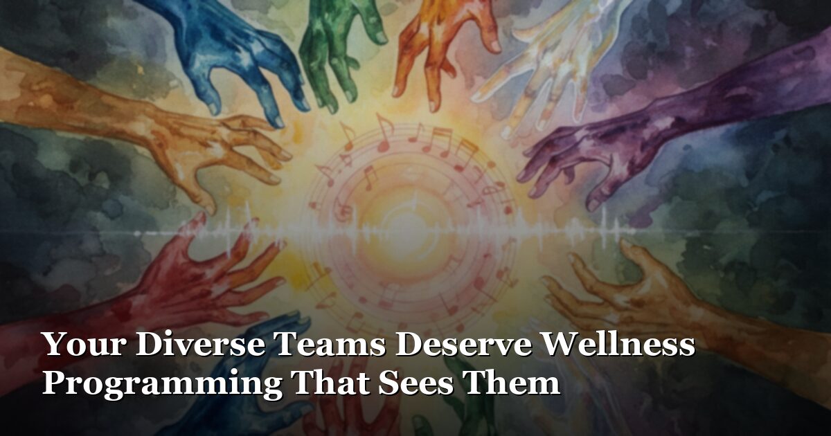 Your Diverse Teams Deserve Wellness Programming That Sees Them