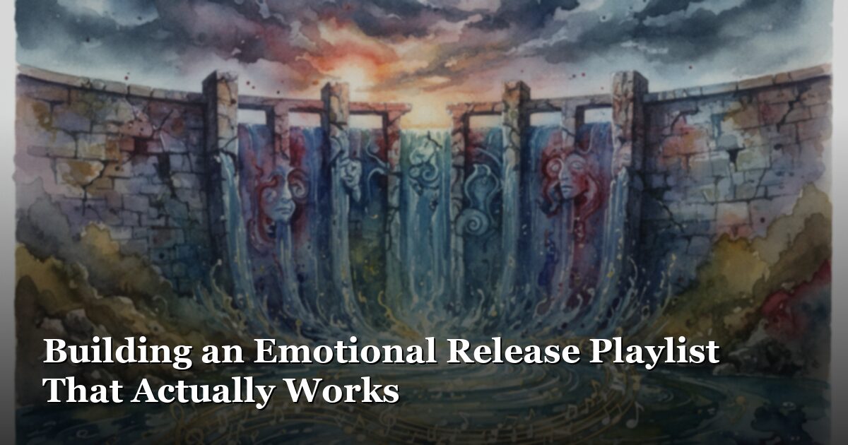Building an Emotional Release Playlist: Songs That Let You Feel