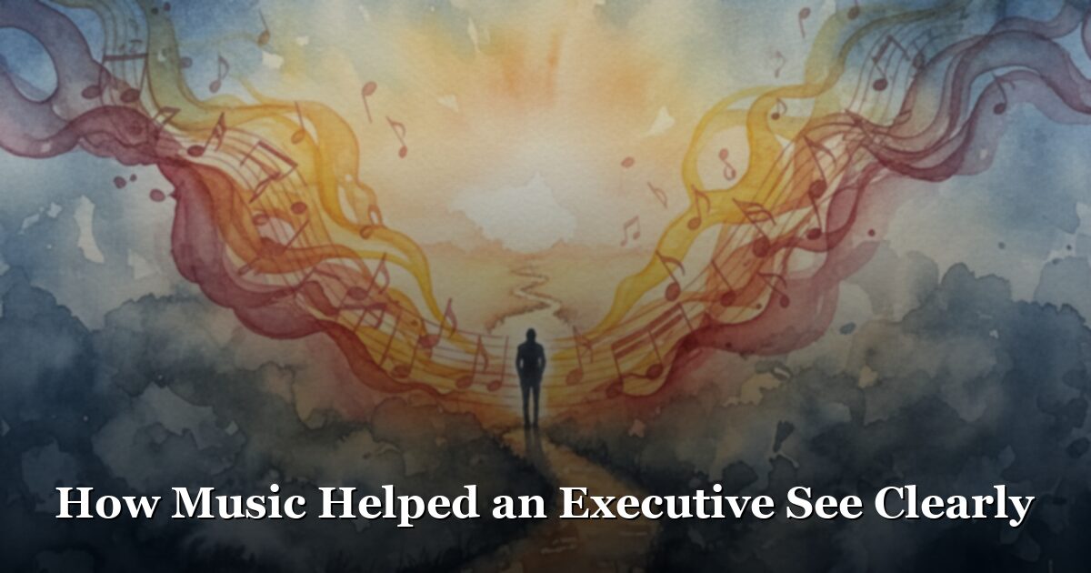 How Music Helped an Executive See Clearly