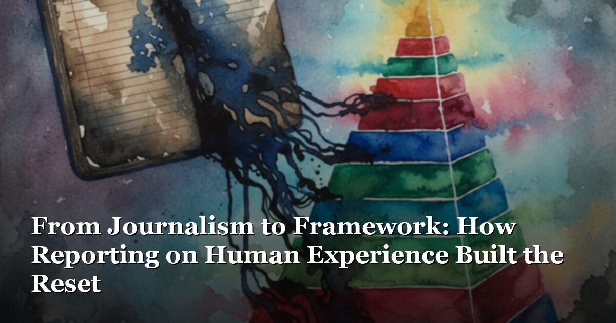 From Journalism to Framework: How Interviewing Artists Led to a Practice