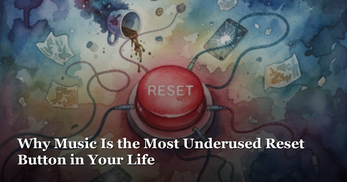 Music Is Already Your Reset Button